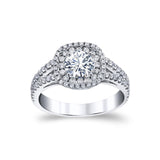 14 Karat Gold Diamond Engagement Ring - DAKO Jewelry Designs