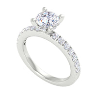 14 Karat Diamond Engagement Ring - DAKO Jewelry Designs