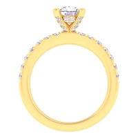 14 Karat Diamond Engagement Ring - DAKO Jewelry Designs