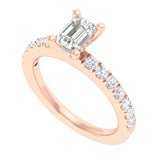 14 Karat Diamond Bridal Engagement Ring - DAKO Jewelry Designs