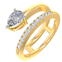 14 Karat Gold Diamond and Gemstone Ring - DAKO Jewelry Designs