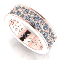 Split Eternity Anniversary Ring - On The Spot Jewelers