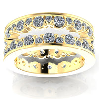 Split Eternity Anniversary Ring - On The Spot Jewelers