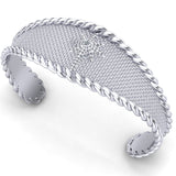 Mesh Cuff Bangle - DAKO Jewelry Designs