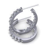 Eternity Hoop Earrings - DAKO Jewelry Designs