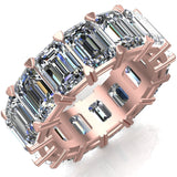 Eternity Emerald-Cut Ring - DAKO Jewelry Designs