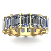 Eternity Emerald-Cut Ring - DAKO Jewelry Designs