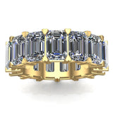 Eternity Emerald-Cut Ring - DAKO Jewelry Designs