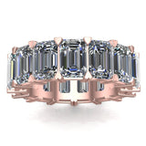 Eternity Emerald-Cut Ring - DAKO Jewelry Designs