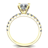 Cushion Engagement ring - DAKO Jewelry Designs