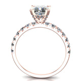 Cushion Engagement ring - DAKO Jewelry Designs